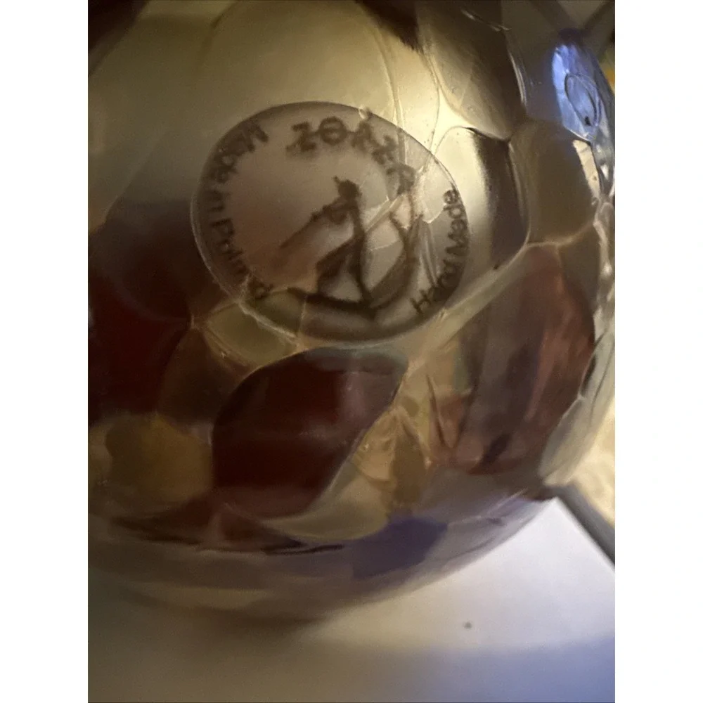Glass Orb Handmade In Poland Zorza